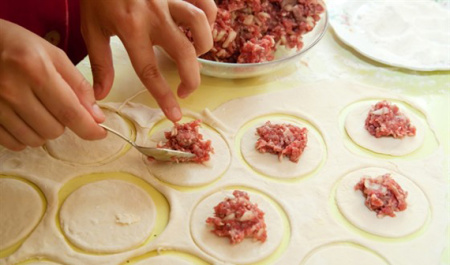 Пельмешки домашние