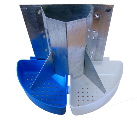 Навесная кормушка 74bf-Угол для кролиководства