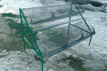 Клетка для кролиководства КО-10