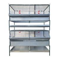 Двух ярусная клетка для 32 бройлеров Любимая