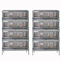 Клетка "Любимая-этажерка" 4х2 для кроликов