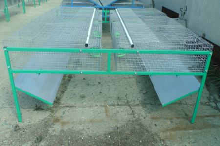 Клетка "КО1-кроль-стандарт" для кролиководства