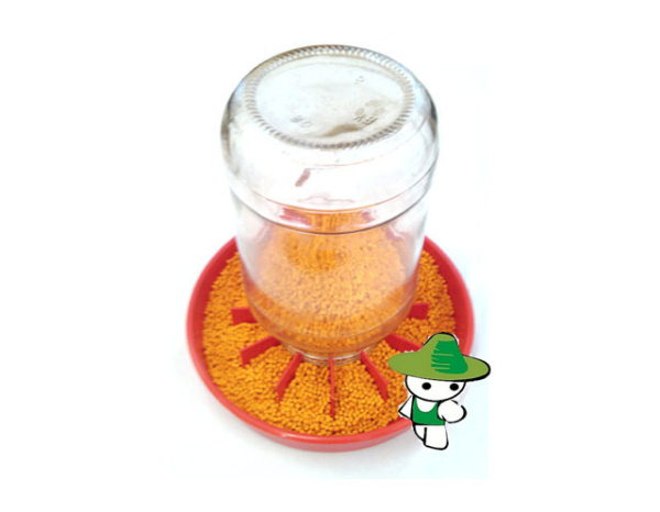 Бункерная кормушка 20см под банку