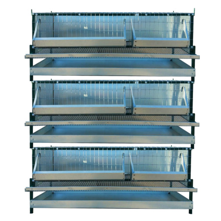 Клетка "Металл-премиум" для перепеловодства 25-40 голов