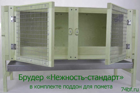 Брудер "Нежность-стандарт" для перепелок