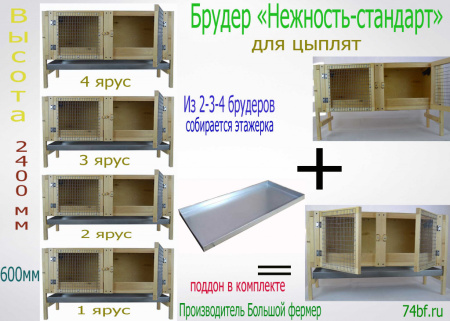 Брудер "Нежность-стандарт" для цыплят