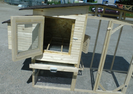 Теплый мини курятник 74bf-КДЗ