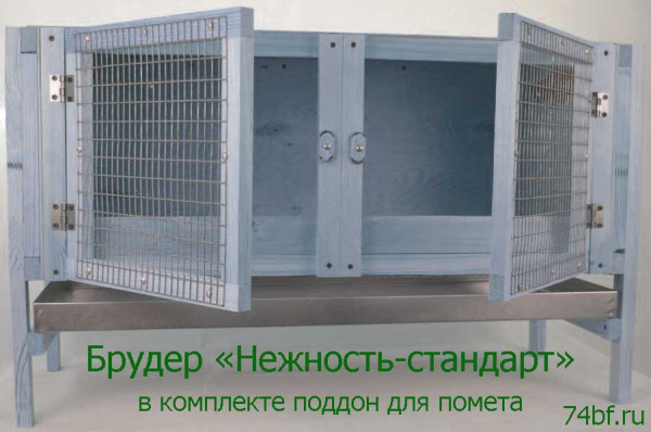 Брудер "Нежность-стандарт" для перепелят