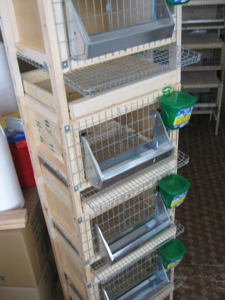 Клеточная батарея "Мини-профи" для перепелов