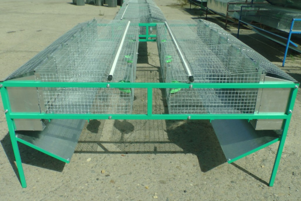 Клетка "КМ1-кроль-стандарт" для кролиководства Клетка "КМ1-кроль-стандарт" для кролиководства