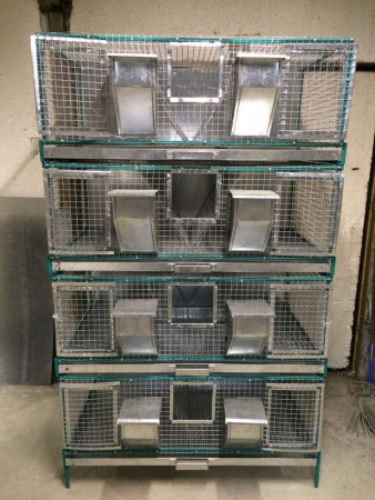 Клетка "Любимая-этажерка" для лабораторных кроликов
