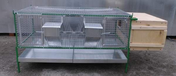 Клетка для 12 кроликов "Любимая-Премиум" Клетка для 12 кроликов "Любимая-Премиум"