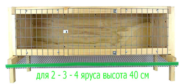 Клетка "Мечта-эконом" для перепелов