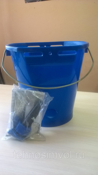 Ведро "Три соска" для телят