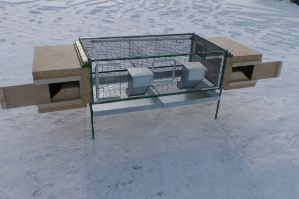 Клетка для 12 кроликов "Любимая-Премиум" Клетка для 12 кроликов "Любимая-Премиум"