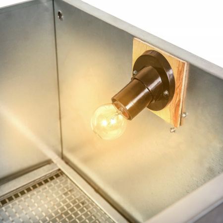 Брудер для цыплят "Оцинкованный-эконом" для кур