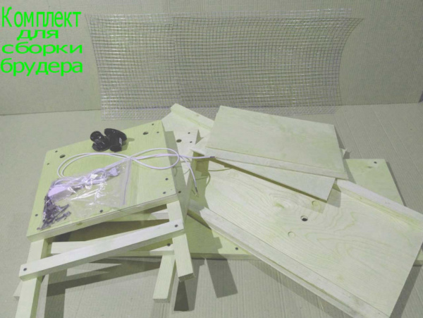 (Брудер клетка Ящик-эконом)