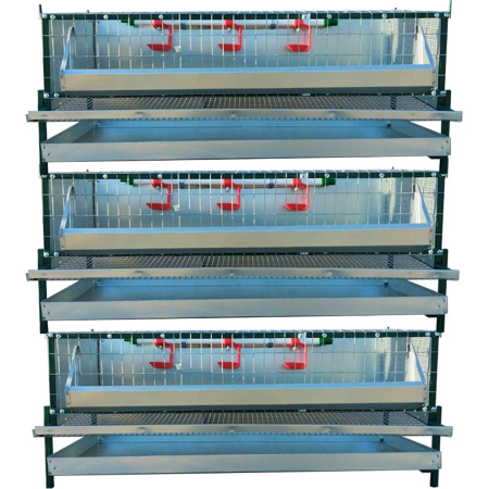 Клетка "Металл-профи" для перепеловодства 25-40 голов