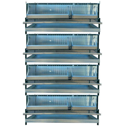 Клетка "Металл-премиум" для перепеловодства 25-40 голов