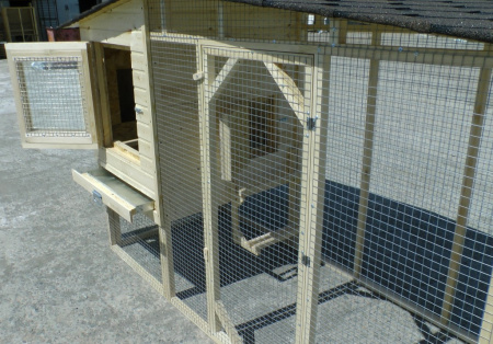 Теплый мини курятник 74bf-КДЗ