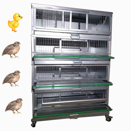 Ферма "Оцинкованная-профи" для перепелов