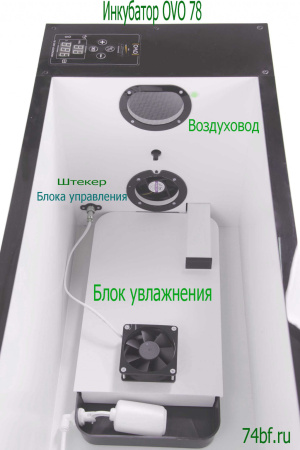 Инкубатор OVO 78 для перепелов