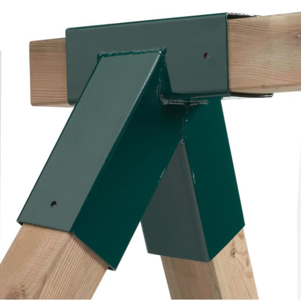 Уголок соединения бруса для качелей (тройник крепления бруса)